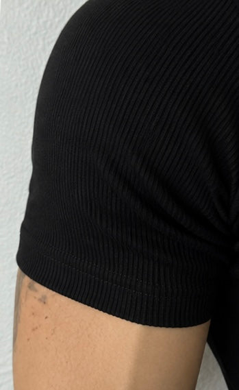 Camiseta de cuello alto