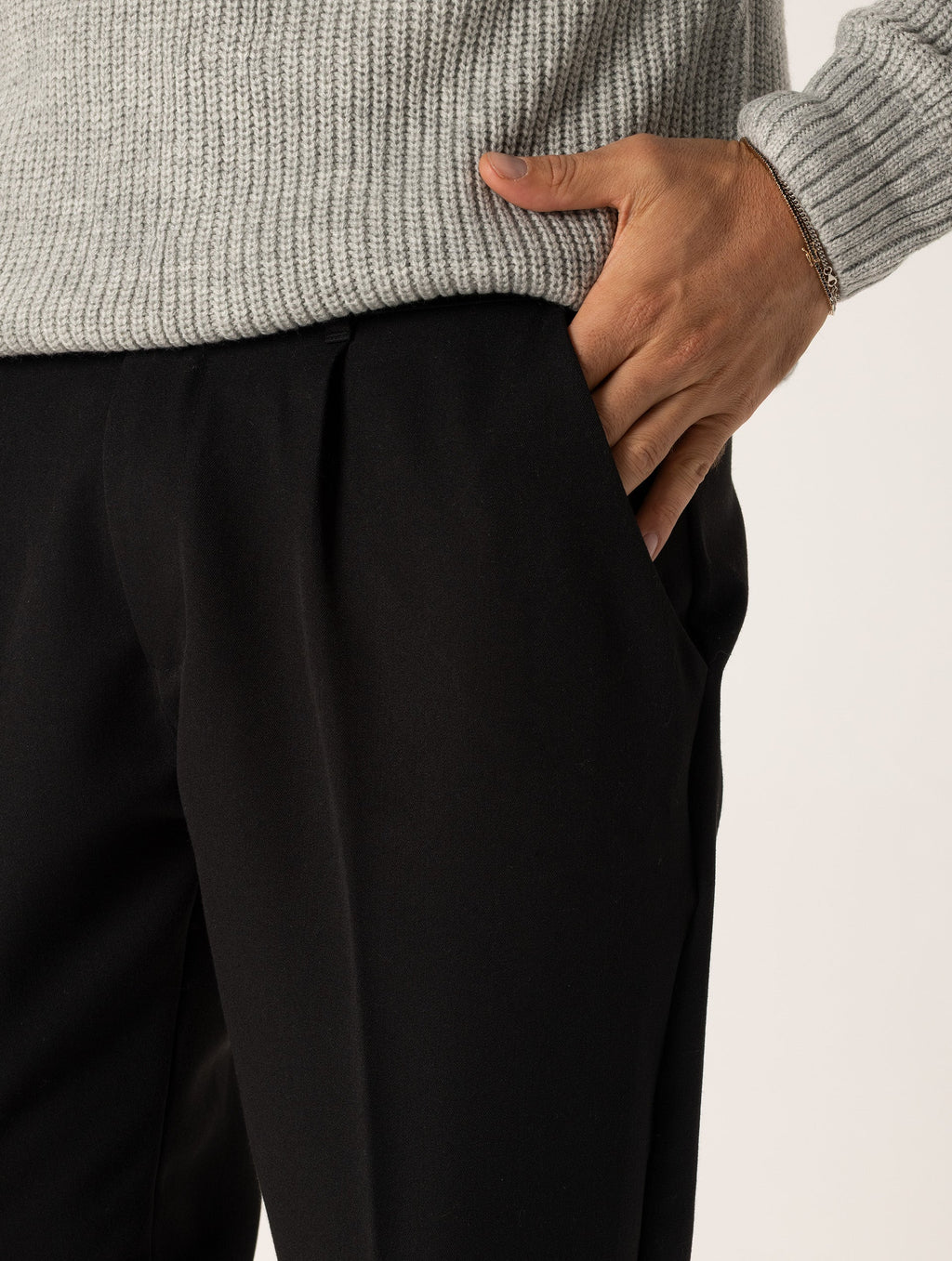 Pantalones formales color negro