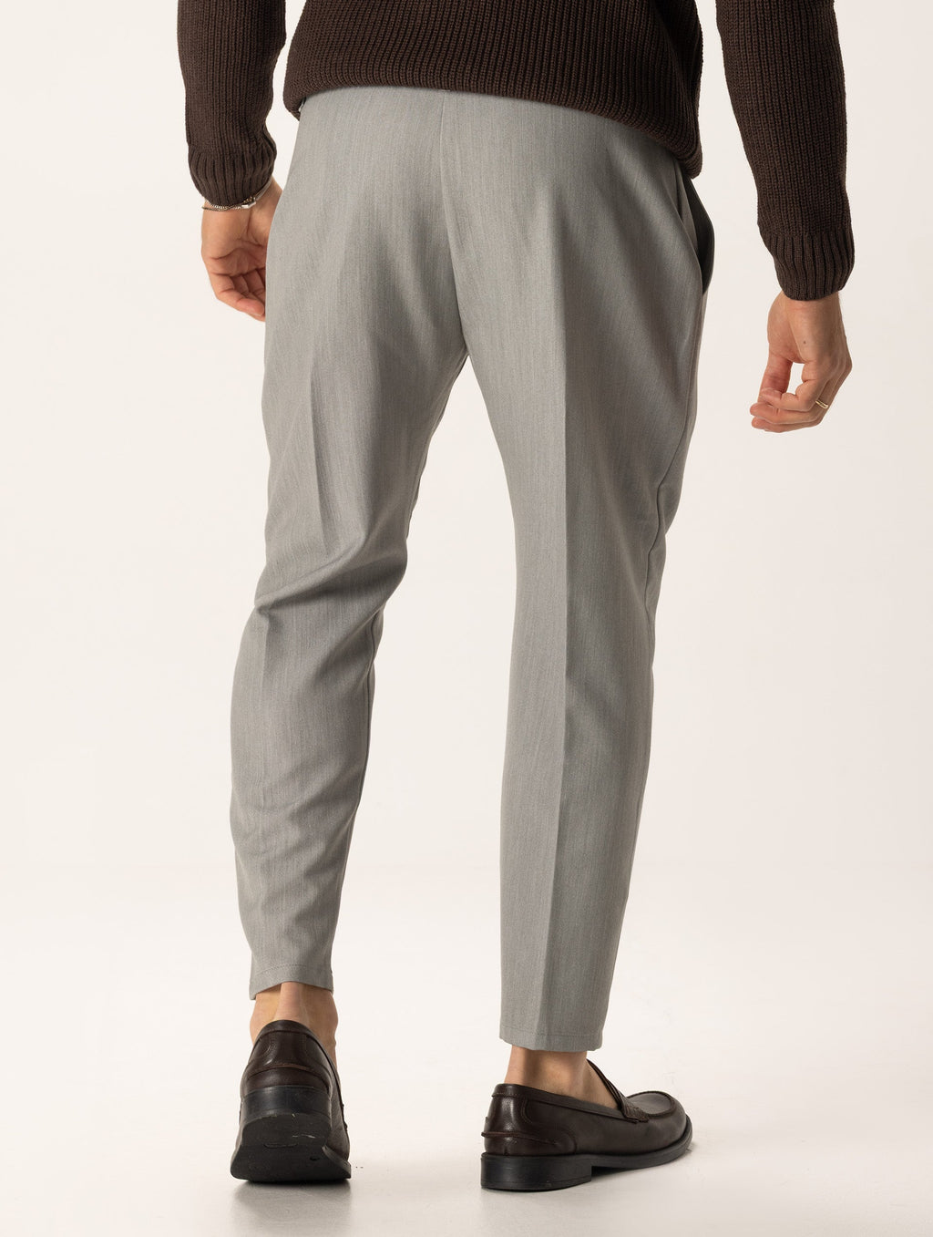 Pantalones formales color gris