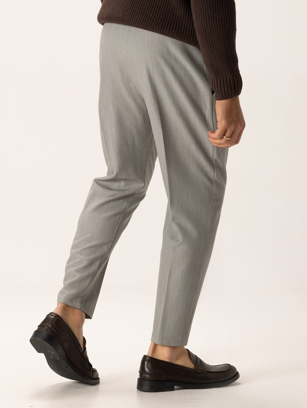 Pantalones formales color gris