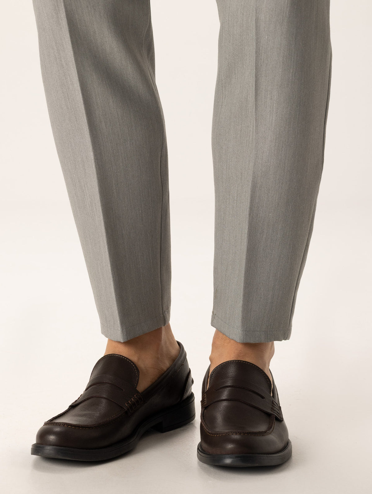 Pantalones formales color gris